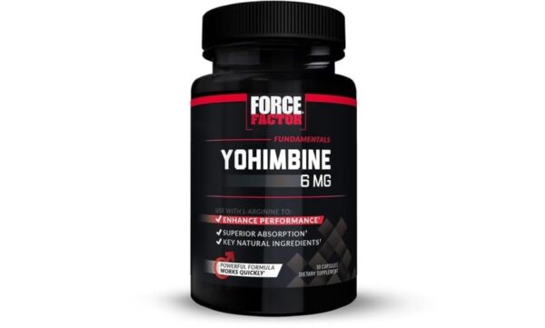 يوهمبين 6 مجم 30 كبسوله yohimbine 6 mg 30 cap force factor