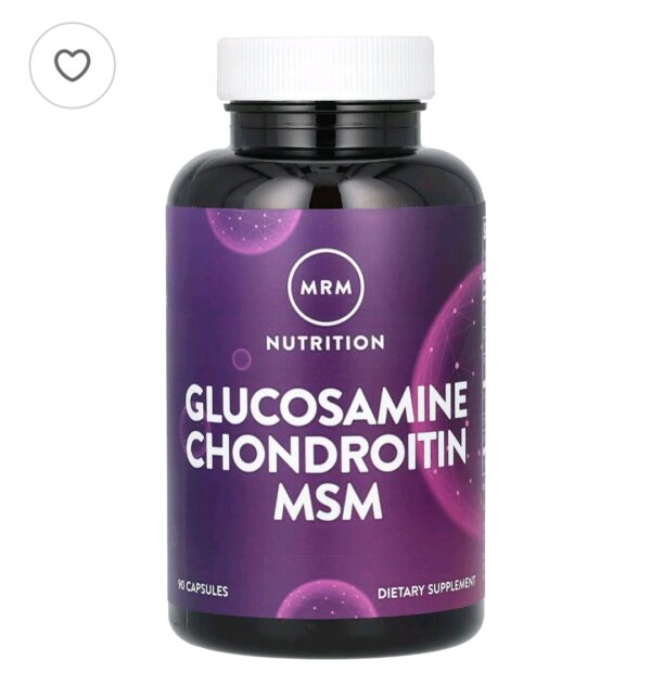 جلوكوزامين glucosamine+msm 90 cap mrm nutrition