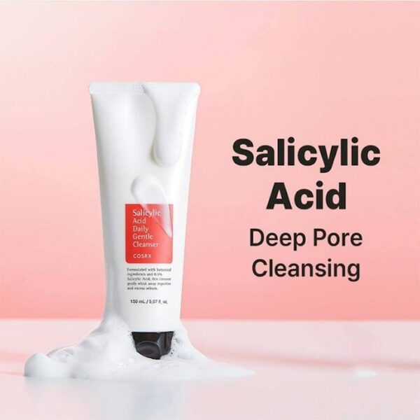 ⁦غسول يومي لطيف بحمض الساليسيليك| COSRX – Salicylic Acid Daily Gentle Cleanser⁩ - الصورة ⁦2⁩