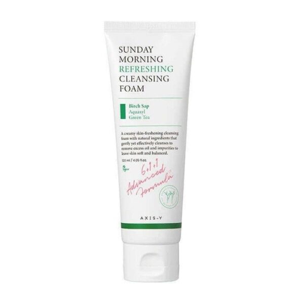 غسول رغوة التنظيف المنعشة صباح الأحد 120 مل| AXIS-Y Sunday Morning Refreshing Cleansing Foam