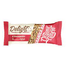 جرانولا بار - الفراولة اورجانيك نيشن